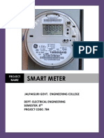 JGEC Electrical Students Smart Meter Project Report