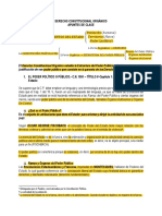 DERECHO CONSTITUCIONAL ORGÁNICO - Apuntes de Clases PDF
