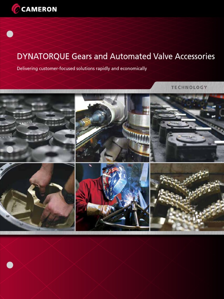 DYNATORQUE CAMERON Gear and Accesories PDF Valve Gear