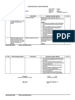 Kisi-Kisi Ujian Praktik PKU Kelas 12