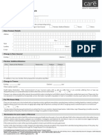 Change Policy Details Form