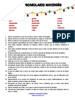 Carrera de Vocabulario Navideño PDF
