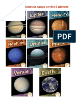 Julie Murray's Fanatics Range On The 8 Planets