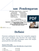 Penurunan Pendengaran