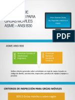 Criterios Inspeccion de Gruas ASME B30 PDF