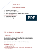 Unidad-5 (Subunidad 5.4) - M - Combustion Teorica y Real