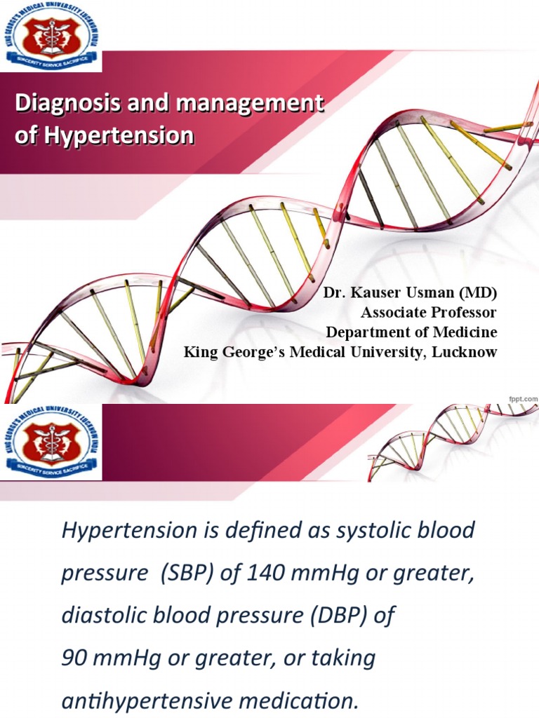 Hypertension Diagnosis & Management | PDF | Hypertension | Blood Pressure