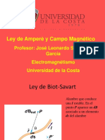 LEY DE AMPERE Y CAMPO MAGNETICO