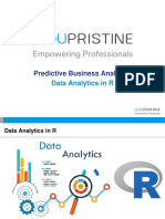 Predictive Business Analytics: Data Analytics in R