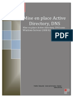 Mise en place Active directory DNS