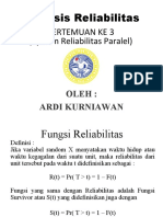 KULIAH 3 - System Reliabilitas Paralel