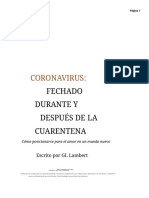 Coronavirus - Citas Durante y Después de La Cuarentena