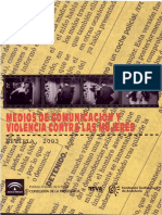 Medios de Comunicación Violencia Mujres PDF