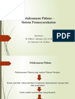 Pelaksanaan Pidana