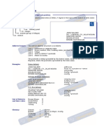 Brunei Darussalam: Postcode Postcode Type and Position