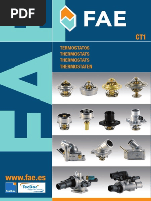 Catalogo Termostatos Parte Ilustrada 51 | Pdf | Radiador | Ingeniería Termodinámica