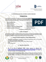 Convocatoria Prerrequisitos Actualizada PDF