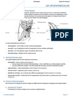 Classification de Hackett des splénomégalies | PDF | Rate | Infection
