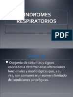 SINDROMES RESPIRATORIOS SEMIOLOGÍA Repaso