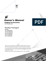 LA R410a Inverter Rooftop User's Manual