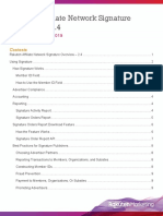 Rakuten Affiliate Network Signature Overview - 2.4: Updated September 2019