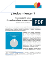 ¿Todos Mienten? Mayores de 50 Años y El Empleo: El Espejo en El Que No Queremos Mirarnos