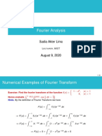 Fourier Analysis - Fourier Trans. - Math - Part2