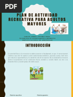 Proyecto Recreativo para Adultos Mayores | PDF | Vejez | Adultos