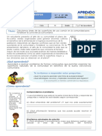 Ficha de Trabajo Semana4 Ciclo Vi Matematica PDF