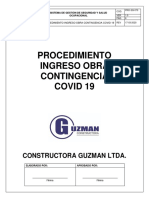 PRO-SG-0 Ingreso Plan Contingencia Covid 19