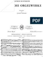 Buxtehude Book 3a - Organ Chorale Variations