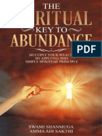 The Spiritual Key To Abundance - Swami Shanmuga, Amma Adi Sakthi