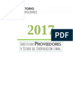 Empresas de disposición final de escombros 2017