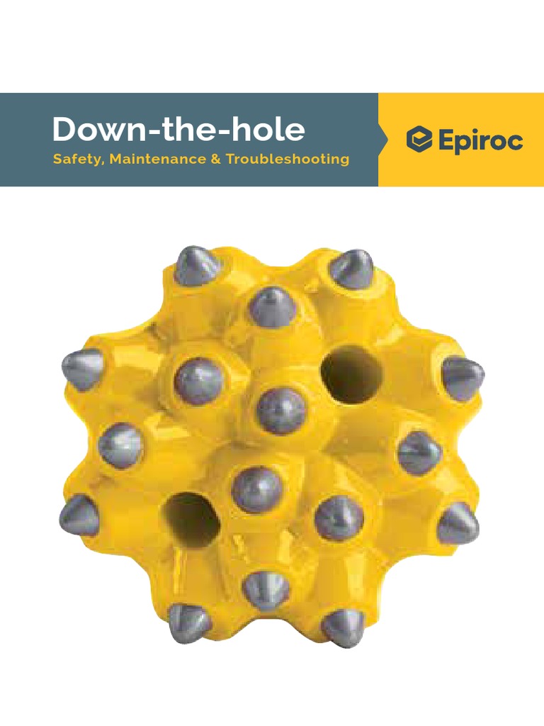 DownTheHole Safety, Maintenance & Troubleshooting PDF Drilling