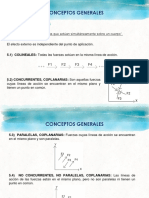 Conceptos Generales: 5) Sistemas de Fuerzas