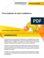 Unidad 5. Procesamiento de Datos Cualitativos