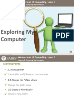 Exploring My Computer File Explorer
