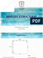 Análisis Estructural: Especialización en Estructuras Mayo de 2020