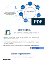 Instructivo Formato de Creación de Usuarios Sistema CETIL