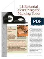 11 Essential Measuring and Marking Tools