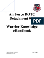 Air Force Rotc Detachment 003 Warrior Knowledge Ehandbook