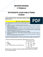 Juan Pablo Pérez Oviedo 3 Trabajo - SUBSIDIOS E IMPUESTO - PUNTO DE EQUILIBRIO 2019 PDF