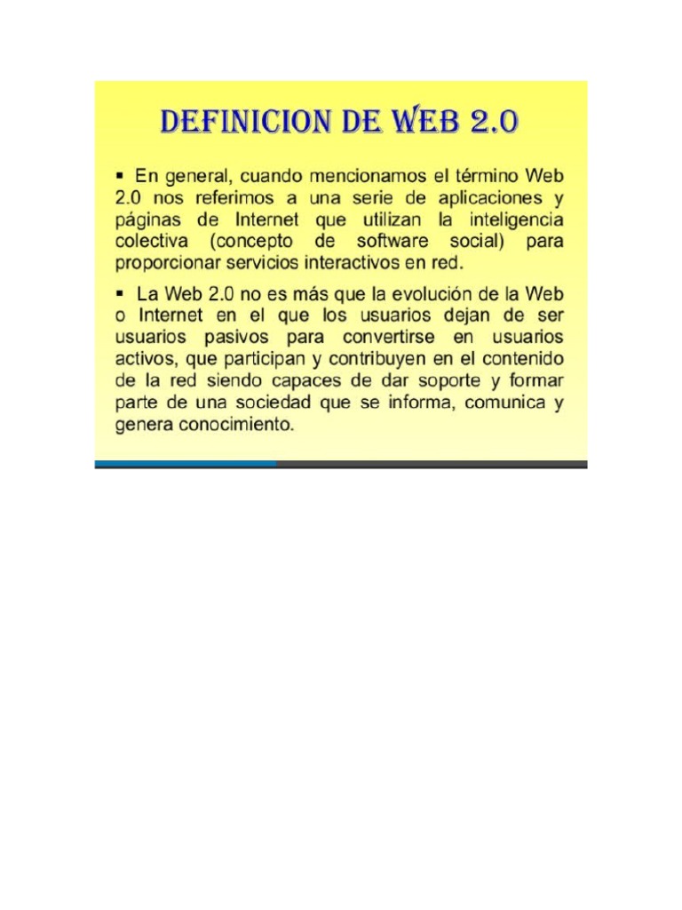 Web 20 | PDF | Chat en linea | Internet