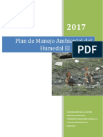 Plan de Manejo Ambiental Humedal El Pondaje PDF