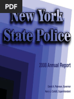NY State Police Annual Report 2008.pdf