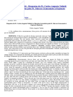 Respostas do Pr. Carlos Augusto Vailatti às objeções sobre a expiação ilimitada