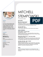 Mitchell Stempowski: Account Executive & Soldier