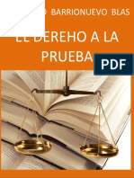 Libro El Derecho A La Prueba (Abog. Fernando Barrionuevo Blas)