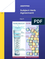 Subject-Verb Agreement: Grammar