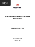Modelo de CTR para Transporte de Resíduos | PDF | Materiais | Indústrias